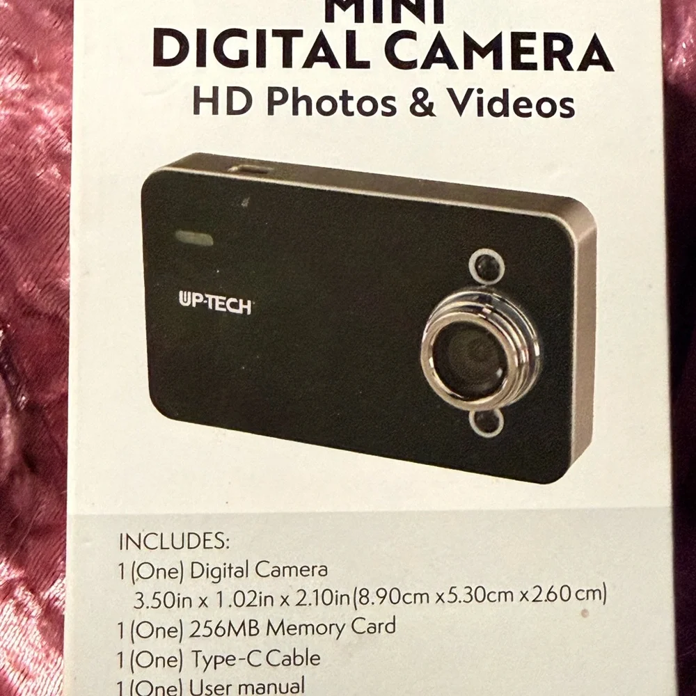 UP-TECH Black Digital Camera